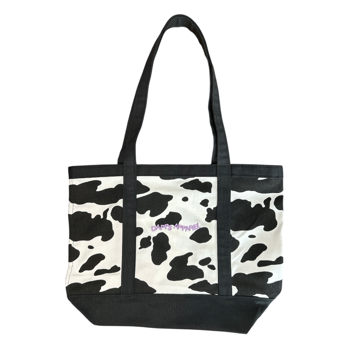 Cow Print Deluxe Tote
