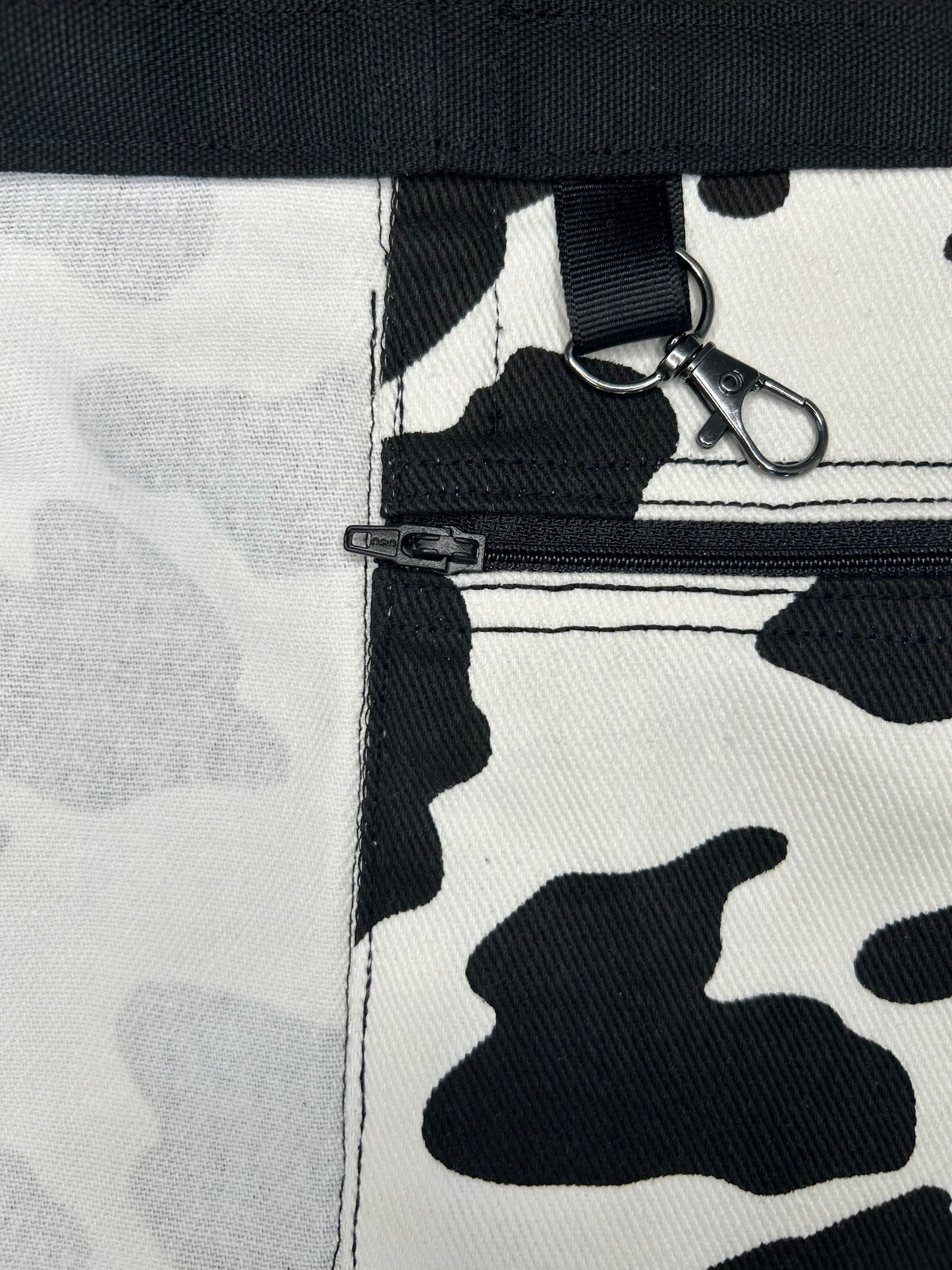 Cow Print Deluxe Tote